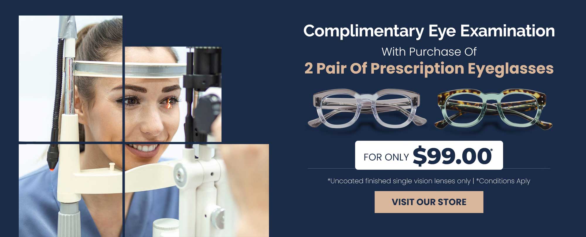 Complimentary Eye Examination at Alabama Family Optometry